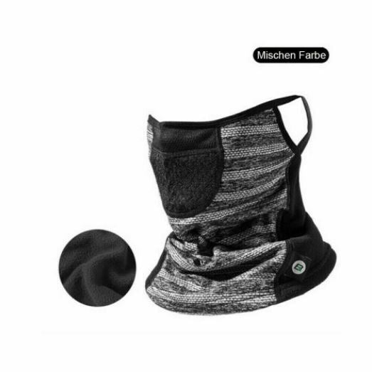 ROCKBROS Balaclava kaukė, dviračio galvos apdangalas, kabantis ant ausies, pralaidus orui