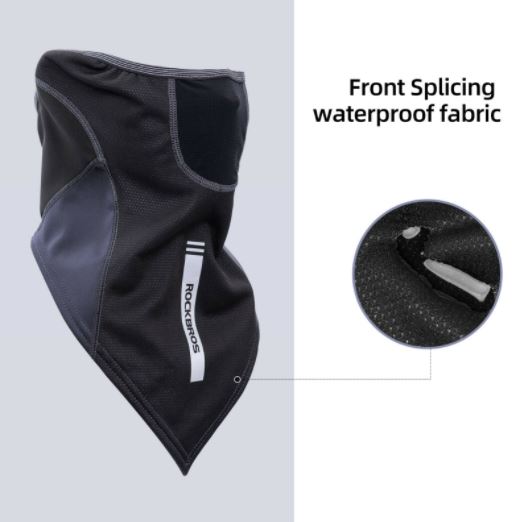 ROCKBROS Žieminis šalikas motociklo vamzdinis šalikas half balaclava unisex