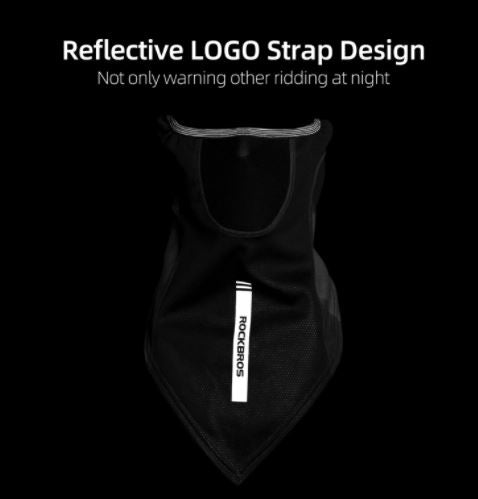 ROCKBROS Žieminis šalikas motociklo vamzdinis šalikas half balaclava unisex