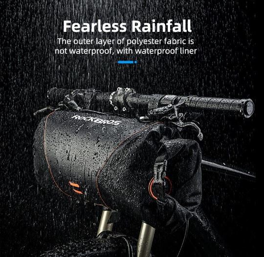 ROCKBROS Rėminis krepšys dviračio priekinis krepšys vairo krepšys ca.2L