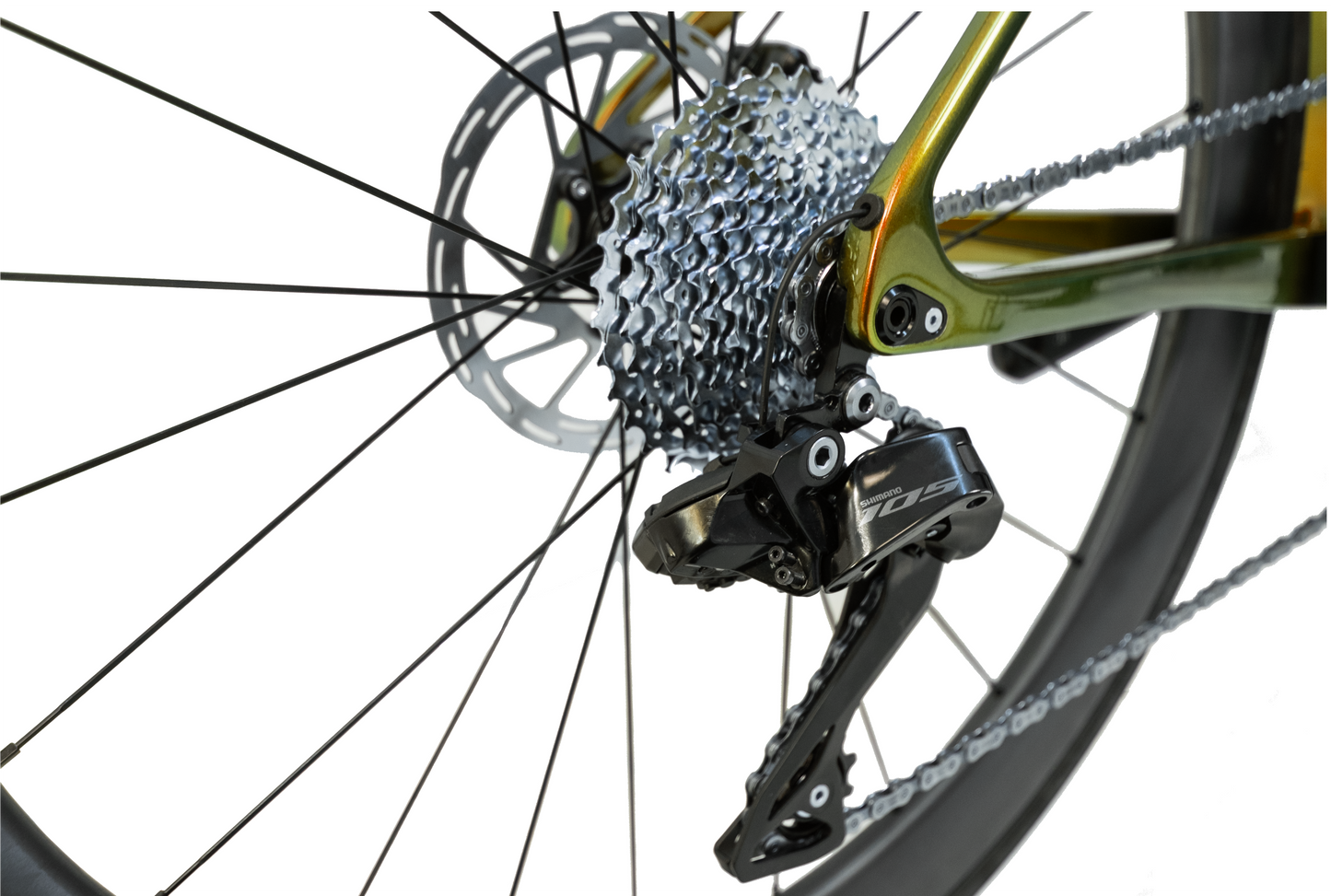 RINOS pilnai karboninis plento dviratis Shimano 105 Di2 R7150 24 pavaros Odin 6.1