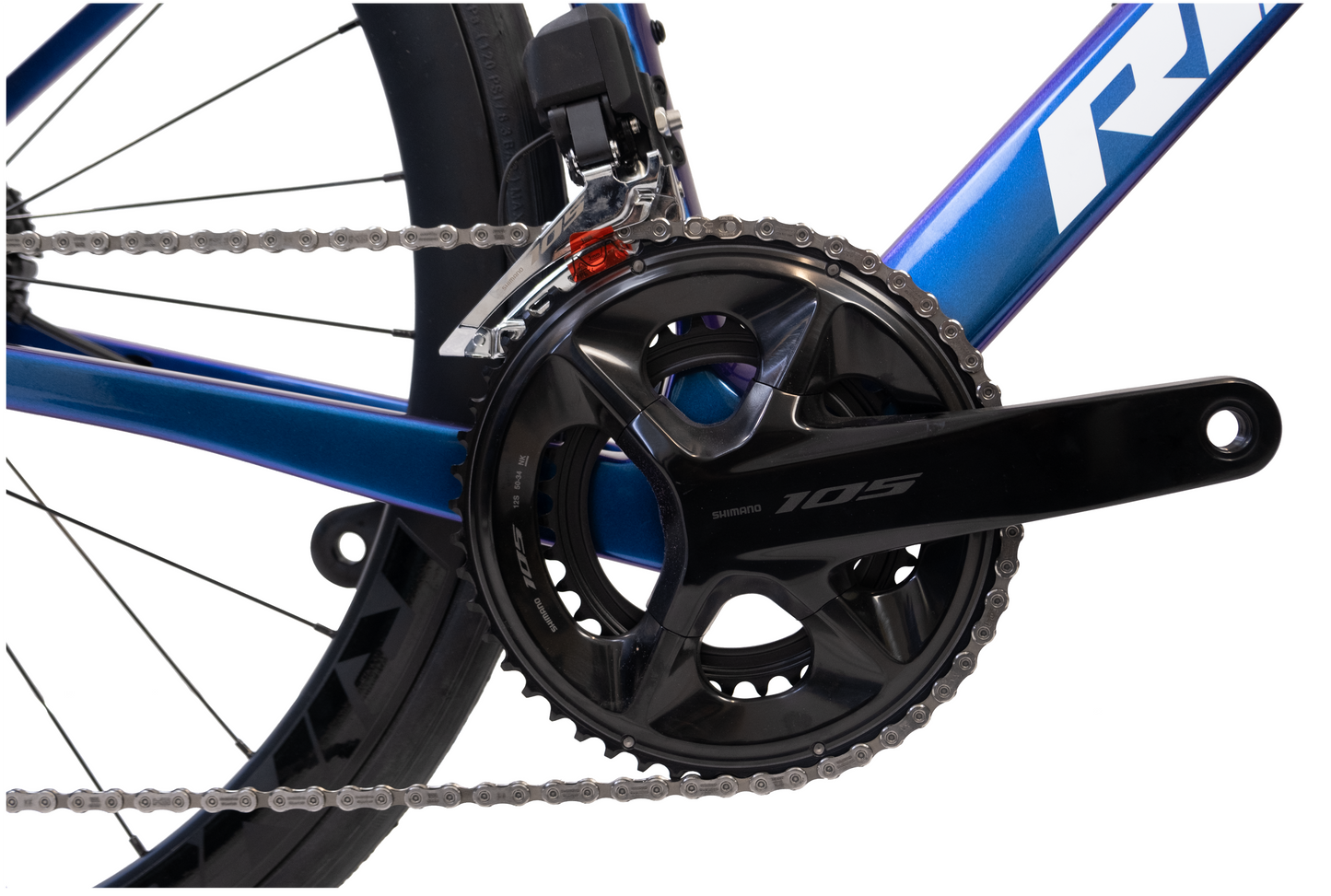 RINOS karboninis plento dviratis 700C Shimano 105 Di2 R7150 24 pavaros Odin 6.0