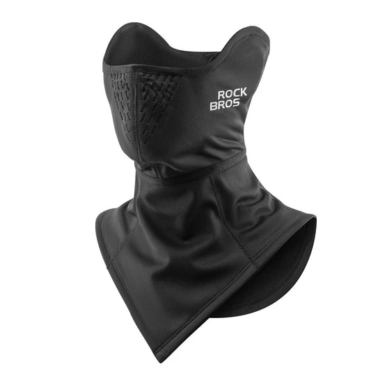 ROCKBROS Winter Half Balaclava E-dviračio/dviračio/motociklo kaukė iš vilnos miegui šiltai