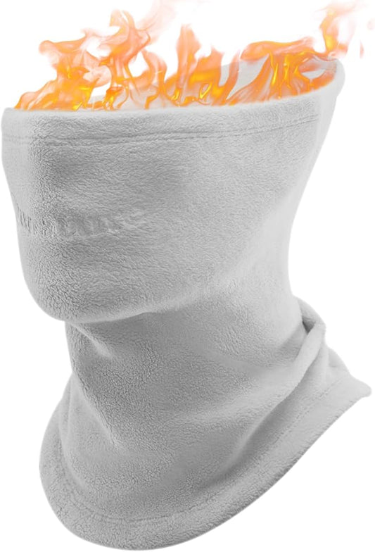 Qunature Winter Neck Warmer Slidinėjimo vamzdžių šalikas Fleece Storas, vėjui nepralaidus, kvėpuojantis terminis kaklo šalikas moterims ir vyrams, skirtas lauko sportui, slidinėjimui, bėgimui dviračiu, snieglenčių sportui