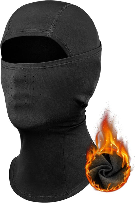 Qunature Balaclava Balaclava žieminė slidinėjimo kaukė, atspari vėjui, kvėpuojanti veido kaukė M/L, skirta lauko sportui, slidinėjimui, dviračiui, snieglenčių sportui, motociklui moterims / vyrams