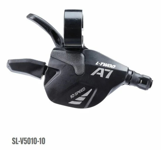 LTWOO Dešinė pavarų perjungimo svirtis, skirta 10 pavarų spaustuvai, aliuminio