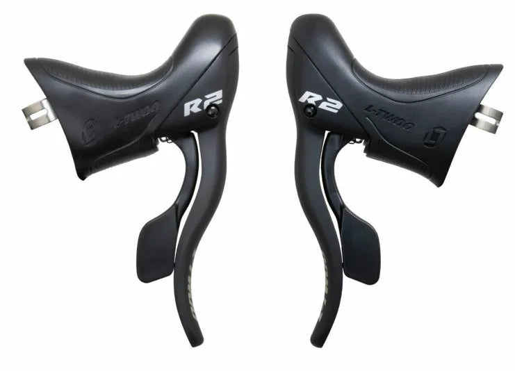 LTWOO Dešinė pavarų perjungimo svirtis su lydinio stabdžių svirtimi 2*7 pavaros su 2050 mm nerūdijančio plieno trosu 22,2/23,8 mm vairui