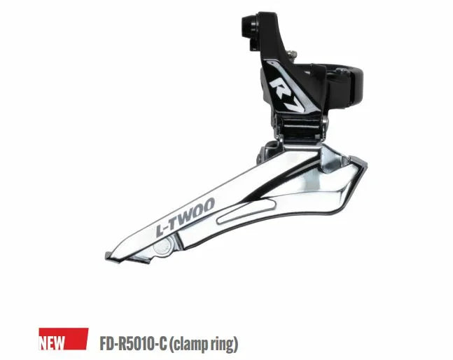 LTWOO priekinis pavarų perjungiklis 2*10 greičių apkabos žiedui