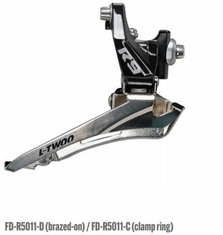 LTWOO priekinis pavarų perjungiklis, skirtas 2*11 greičių apkabai