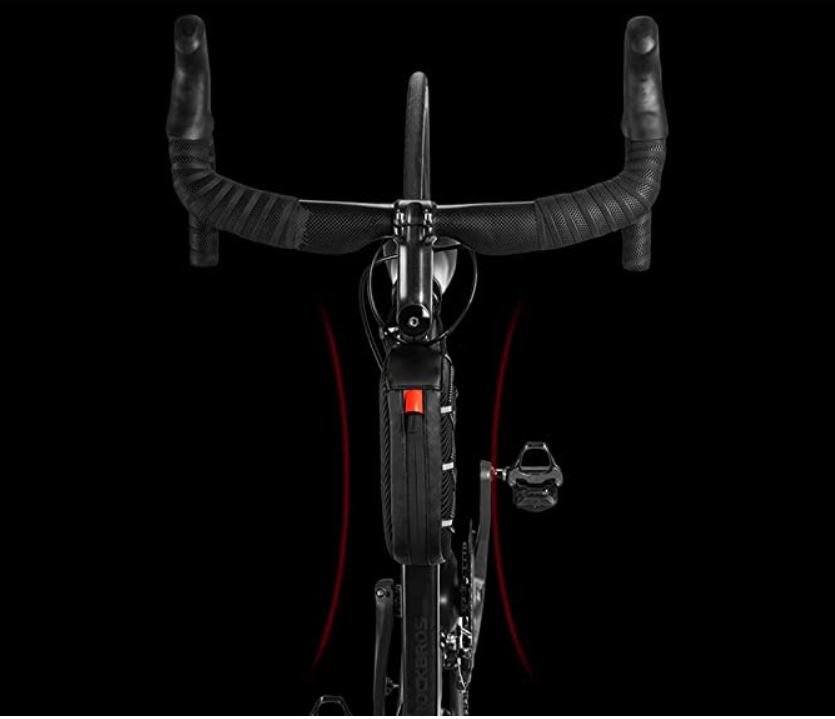 ROCKBROS 039BK Dviračio rėmo krepšys mobiliajam telefonui apie 1L