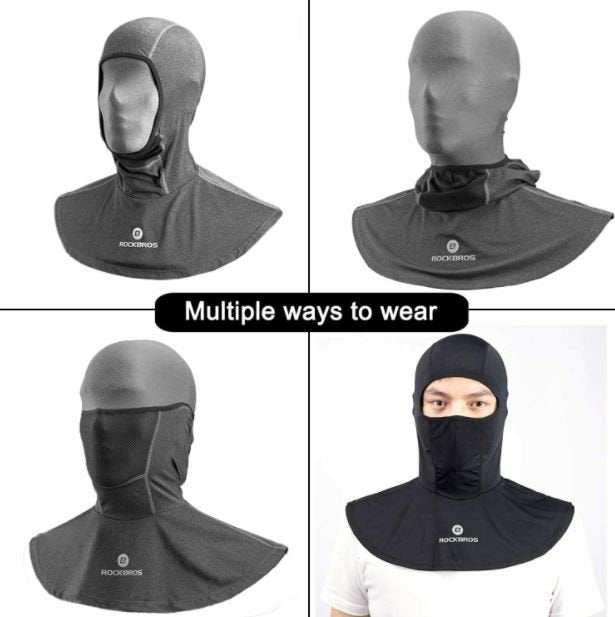 ROCKBROS Summer Balaclava Balaclava Hood Dviračio / Motociklo Bandanas UPF50 +
