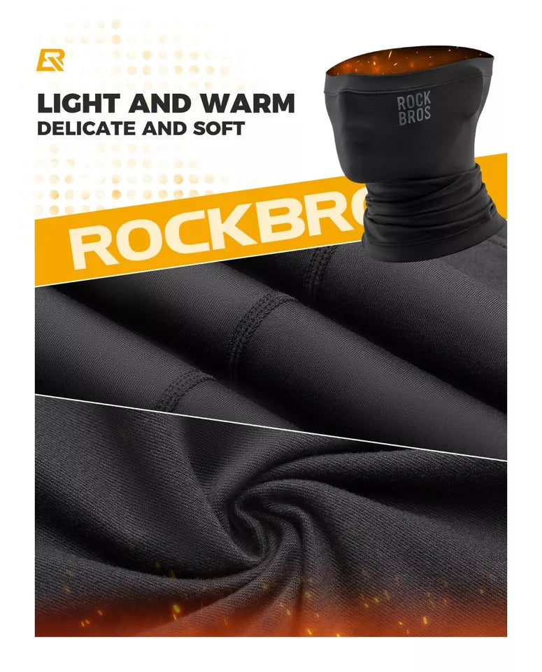 ROCKBROS pusiau balaklava žiemos šiltas vamzdelis šalikas kaklo šildytuvas lauke unisex