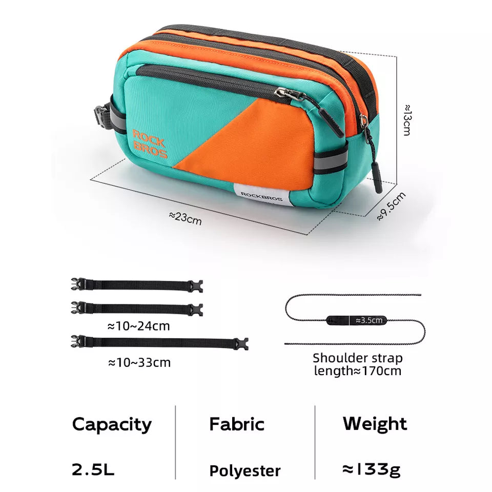 ROCKBROS dviračio krepšio vairo krepšiai