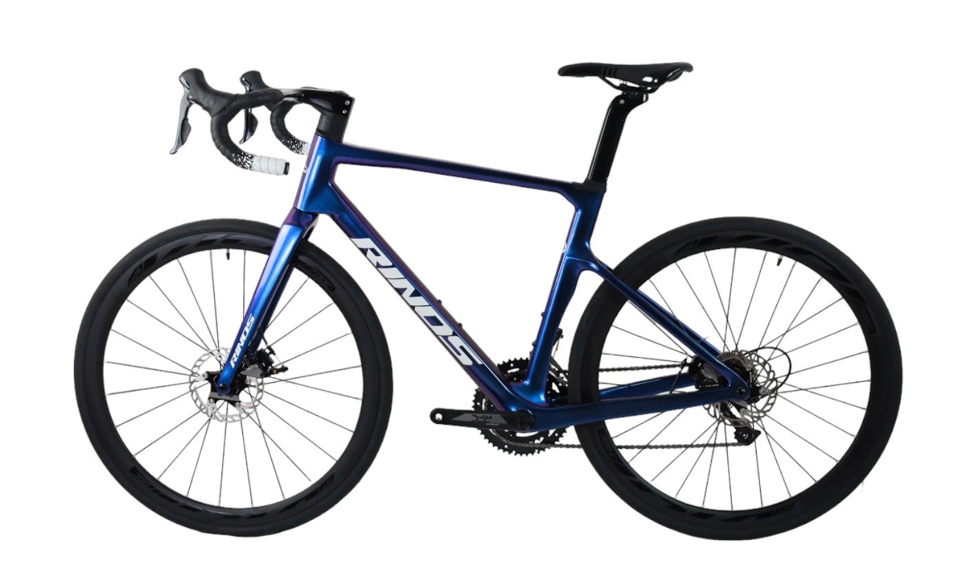 RINOS Karbono plento dviratis 700C Shimano SORA R3000 18 greičių Odin 1.0