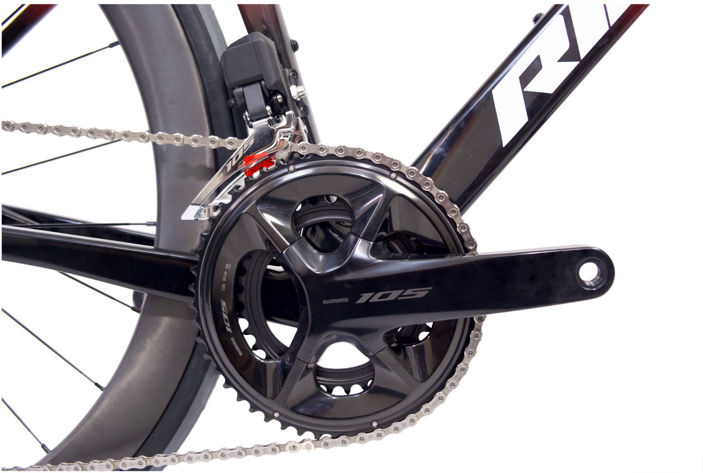 RINOS pilnai karboninis plento dviratis Shimano 105 Di2 R7150 24 pavaros Odin 6.1