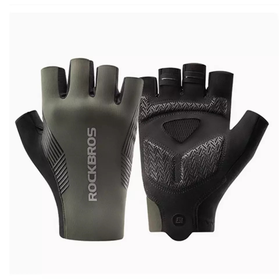 ROCKBROS trumpos dviratininkų pirštinės puspirštės vyriškos/moteriškos S-2XL