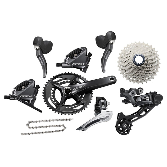Shimano GRX RX600 2x11 pilna pavarų grupė /  komplektacija