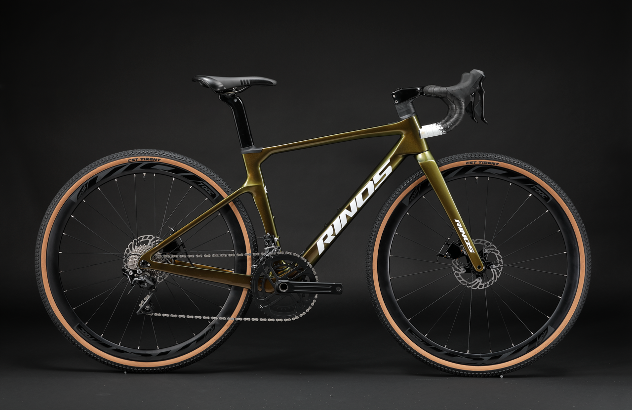 RINOS Karbono Gravel dviratis Sandman3.0 Shimano R7000