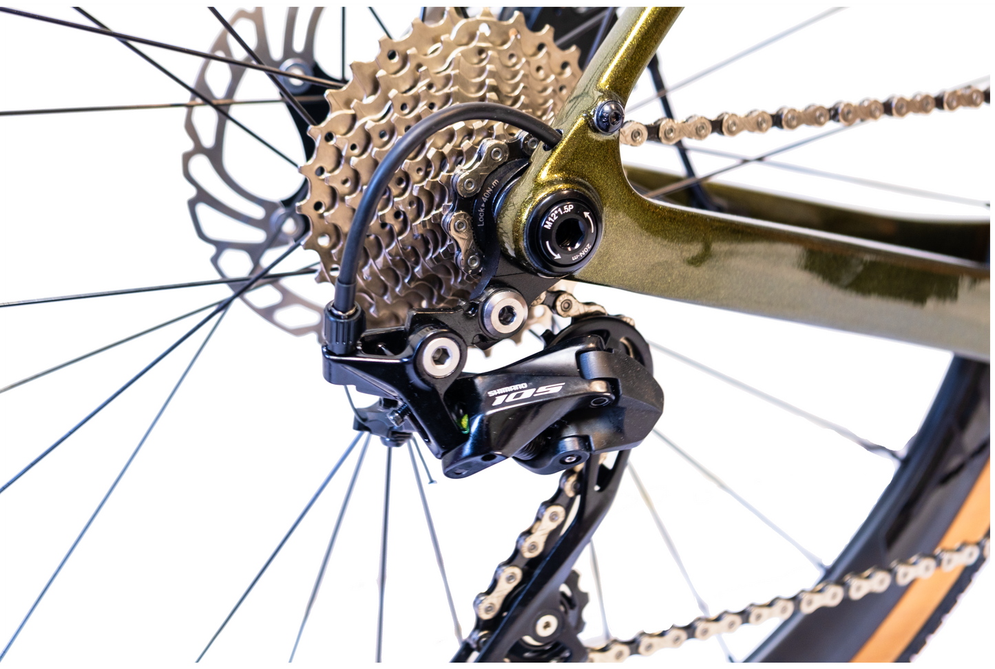 RINOS Karbono Gravel dviratis Sandman3.0 Shimano R7000