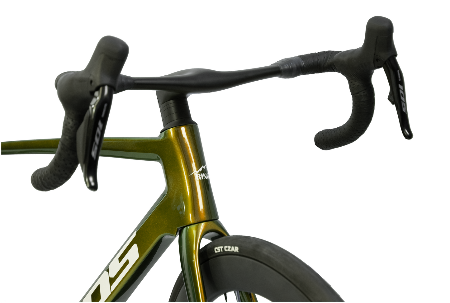 RINOS pilnai karboninis plento dviratis Shimano 105 Di2 R7150 24 pavaros Odin 6.1