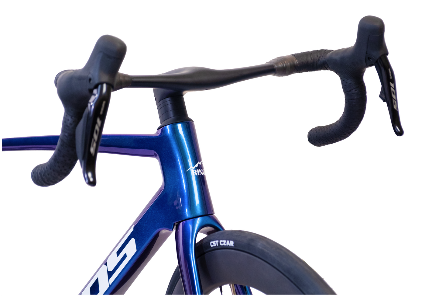 RINOS pilnai karboninis plento dviratis Shimano 105 Di2 R7150 24 pavaros Odin 6.1