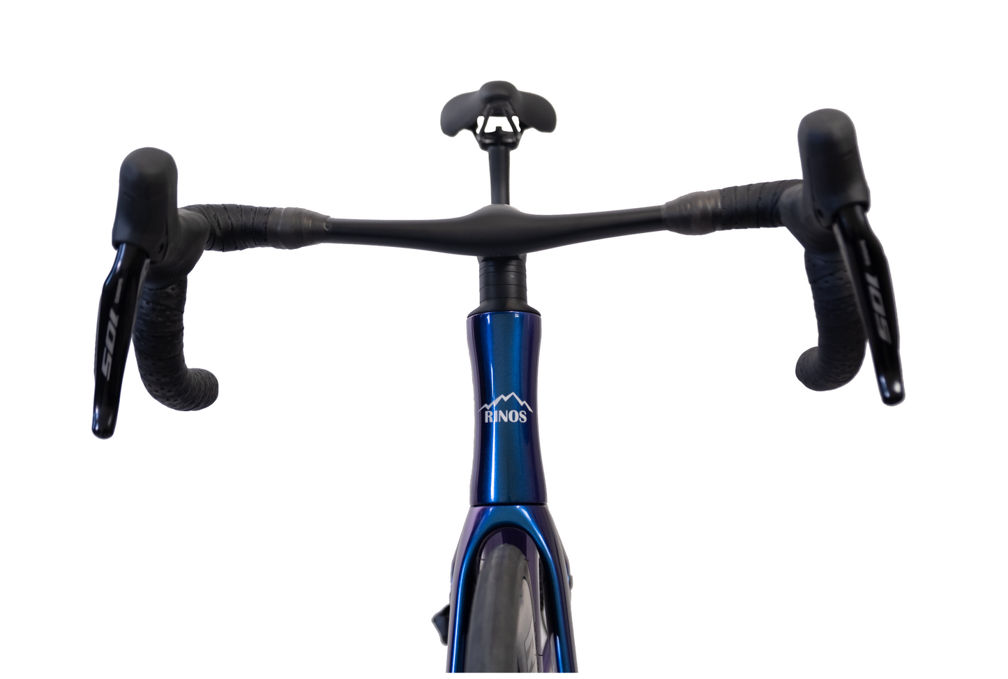 RINOS karboninis plento dviratis 700C Shimano 105 Di2 R7150 24 pavaros Odin 6.0