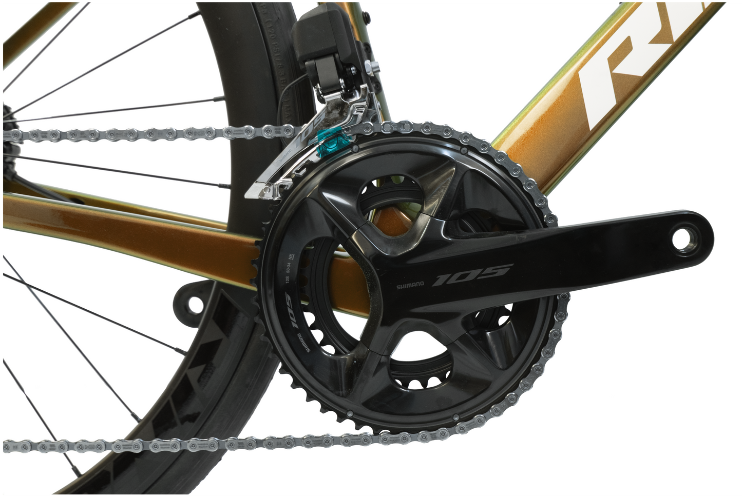 RINOS karboninis plento dviratis 700C Shimano 105 Di2 R7150 24 pavaros Odin 6.0