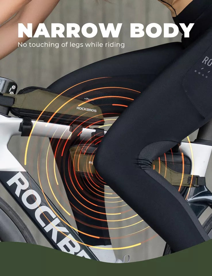 ROCKBROS rėmo krepšys pūkų vamzdžių krepšys dviračio krepšys plento dviratis MTB
