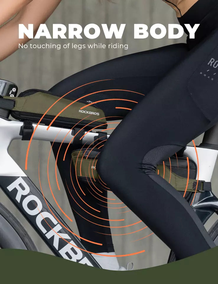 ROCKBROS rėmo krepšys pūkų vamzdžių krepšys dviračio krepšys plento dviratis MTB