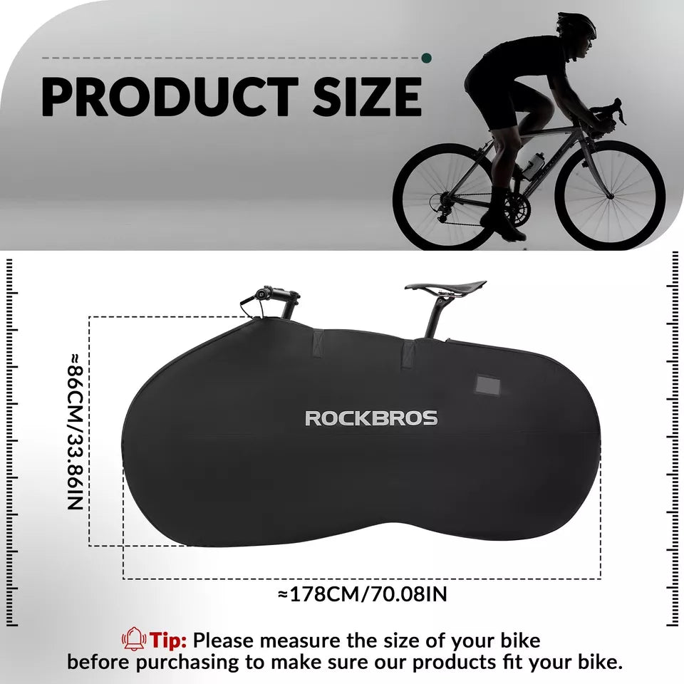 ROCKBROS dviračio transportavimo krepšys 1 dviračiui iki 26 colių, MTB krepšys