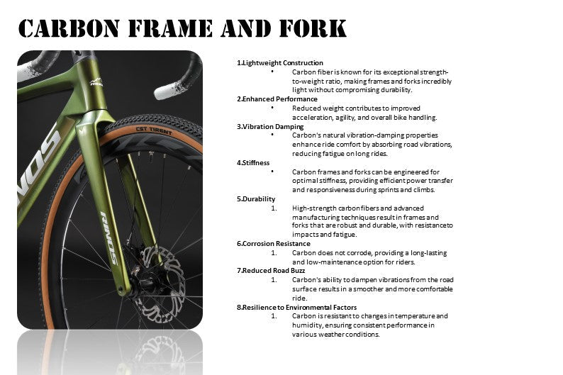 RINOS Karbono Gravel dviratis Sandman3.0 Shimano R7000