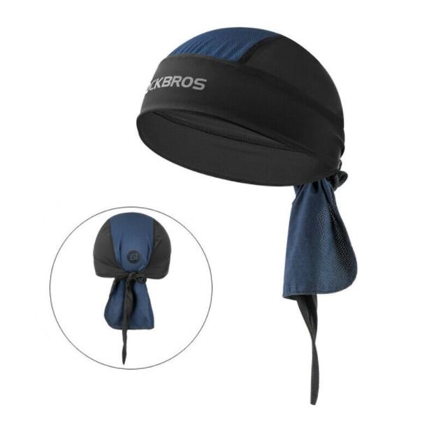 ROCKBROS LKPJ009 Dviračio šalmo bandana kepurėlė juoda