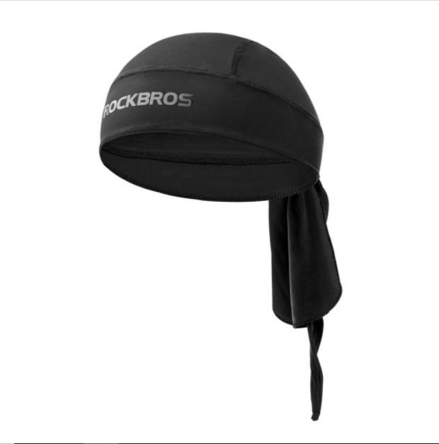 ROCKBROS LKPJ009 Dviračio šalmo bandana kepurėlė juoda