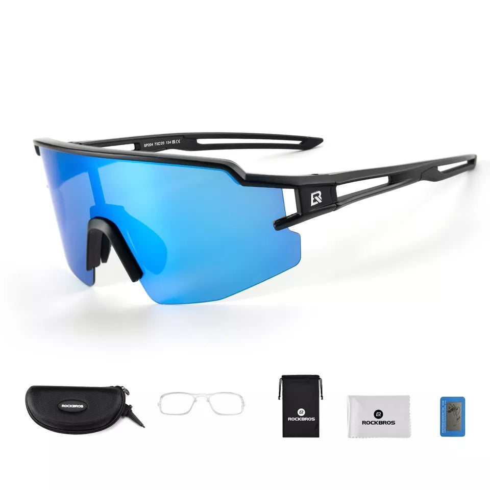 ROCKBROS poliarizuoti/fotochrominiai akiniai nuo saulės dviračių akiniai dviračiui UV400 UNISEX