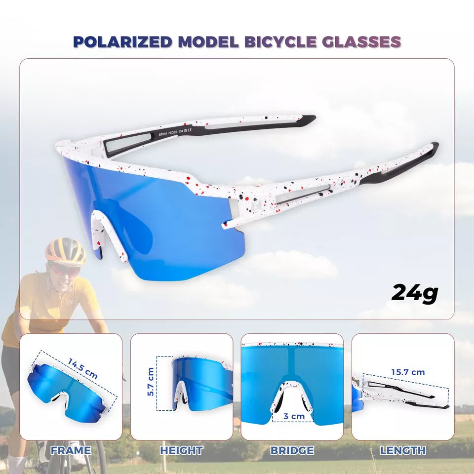 ROCKBROS poliarizuoti/fotochrominiai akiniai nuo saulės dviračių akiniai dviračiui UV400 UNISEX
